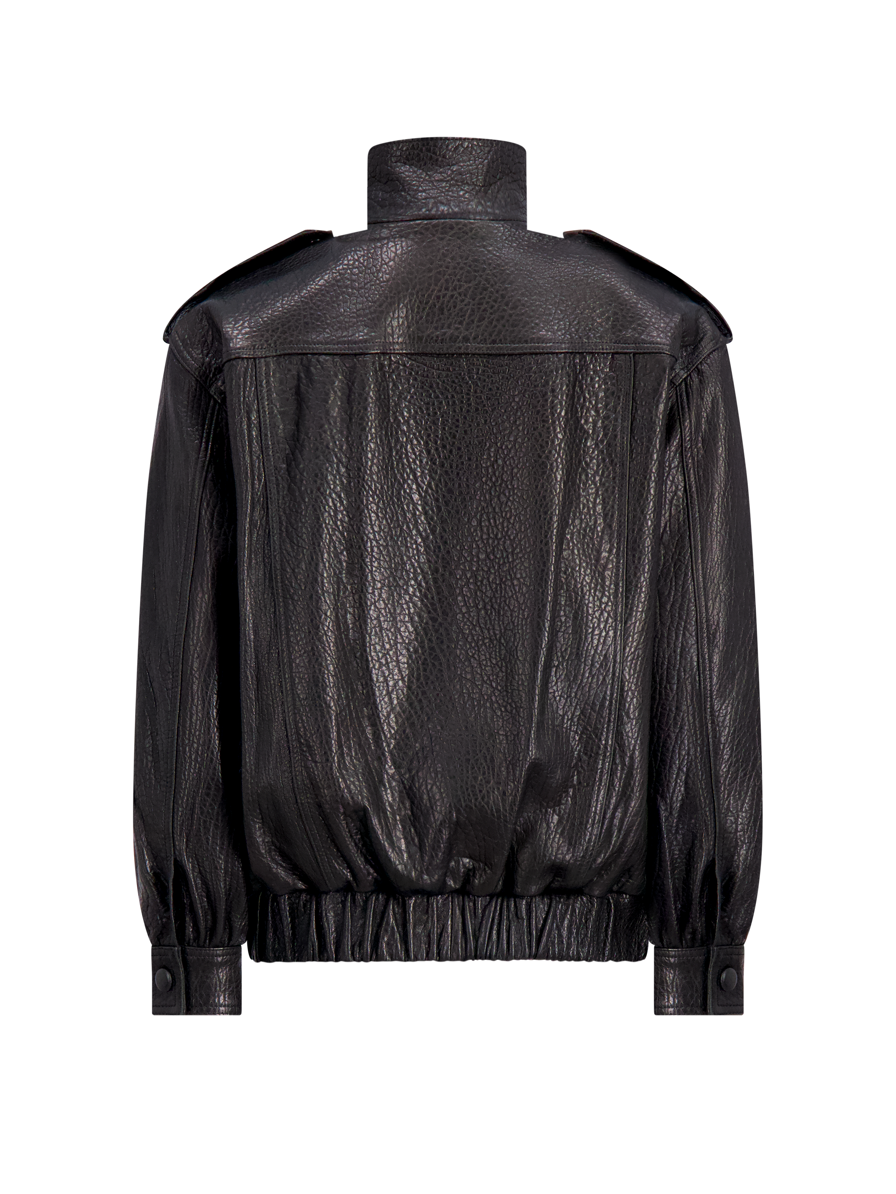 Concord Leather Bomber | Black