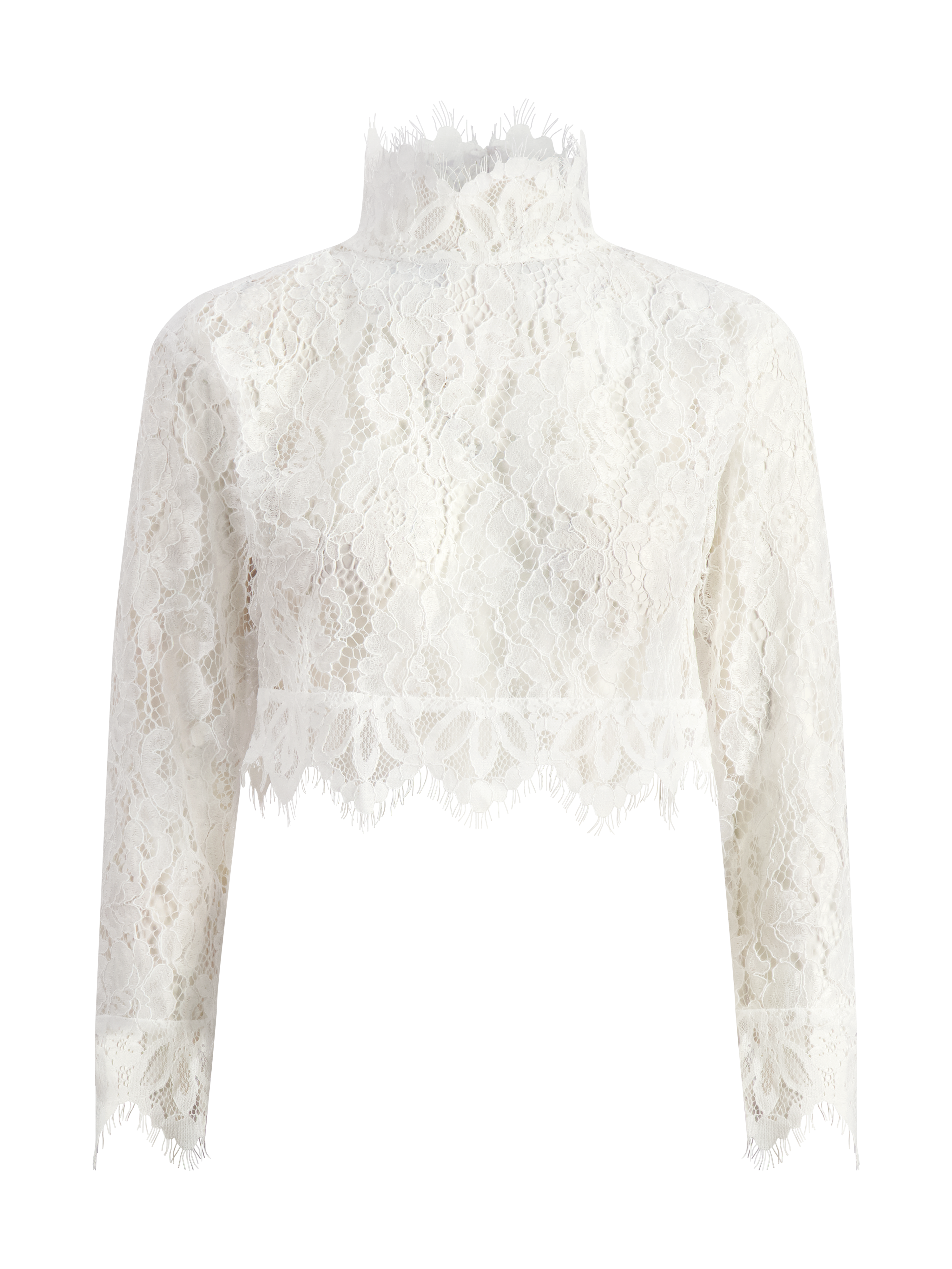Bon Bon Top | White Lace