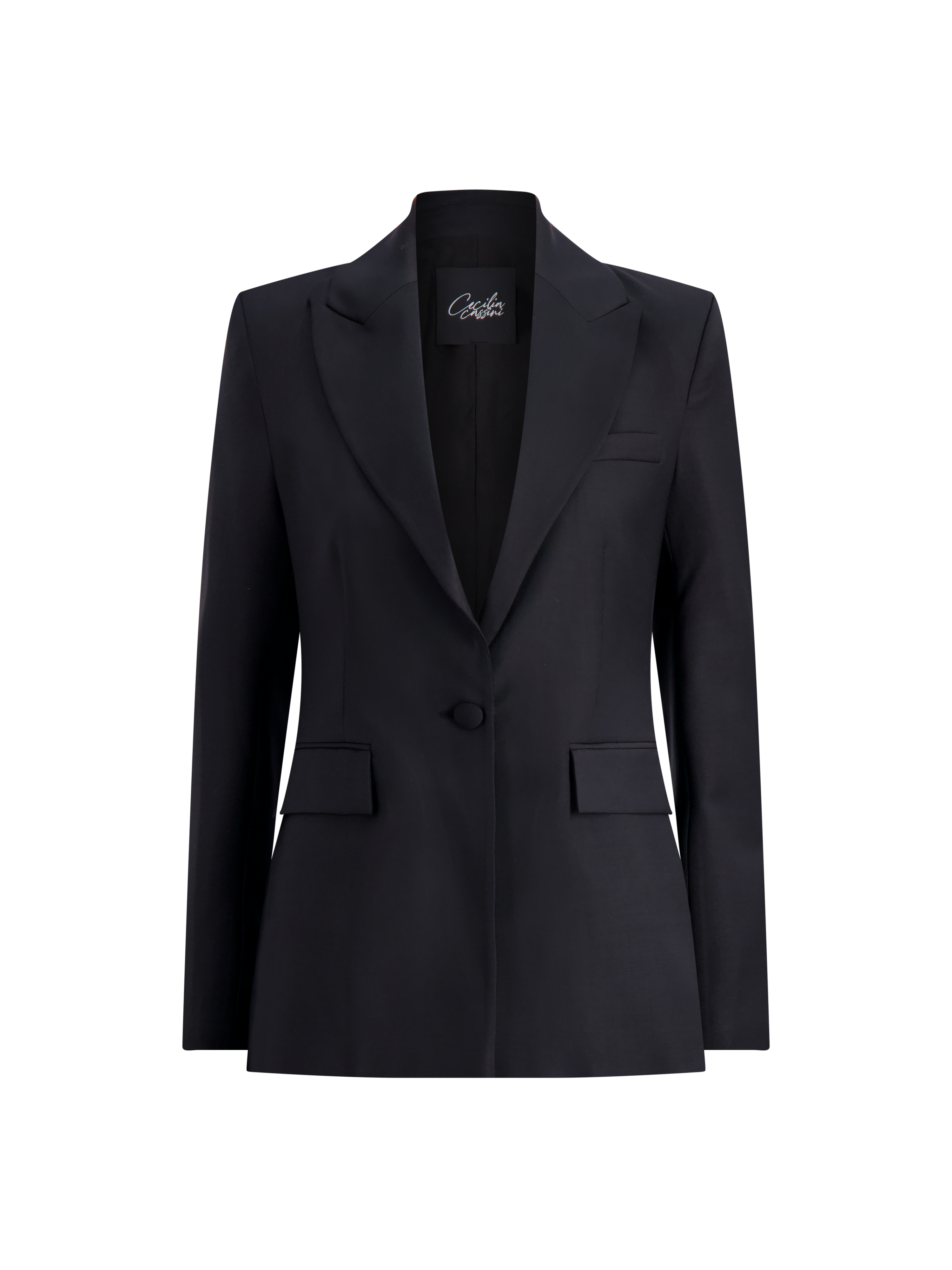 Cecilia Fitted Blazer | Black