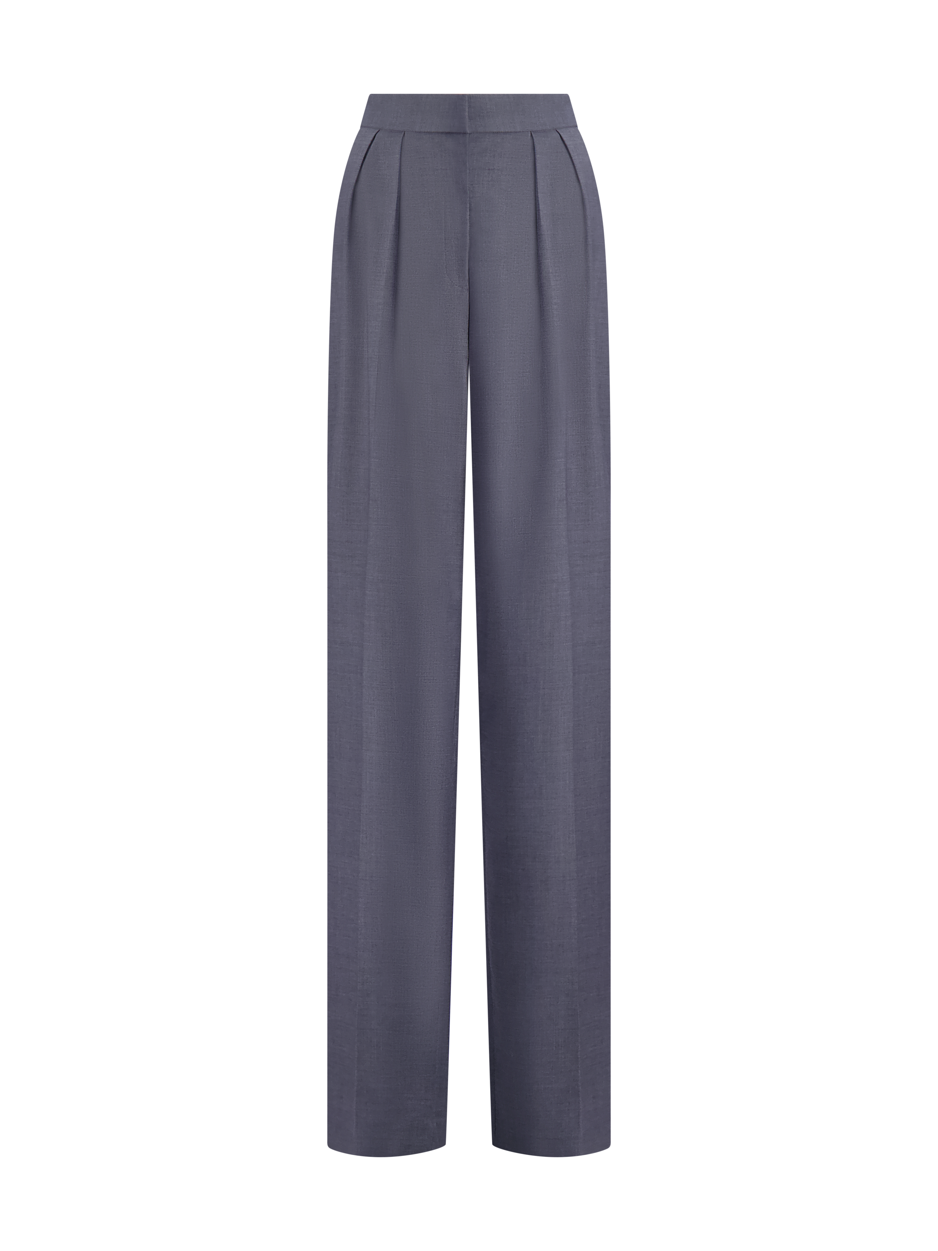 Cecilia Pleated Trouser | Grey