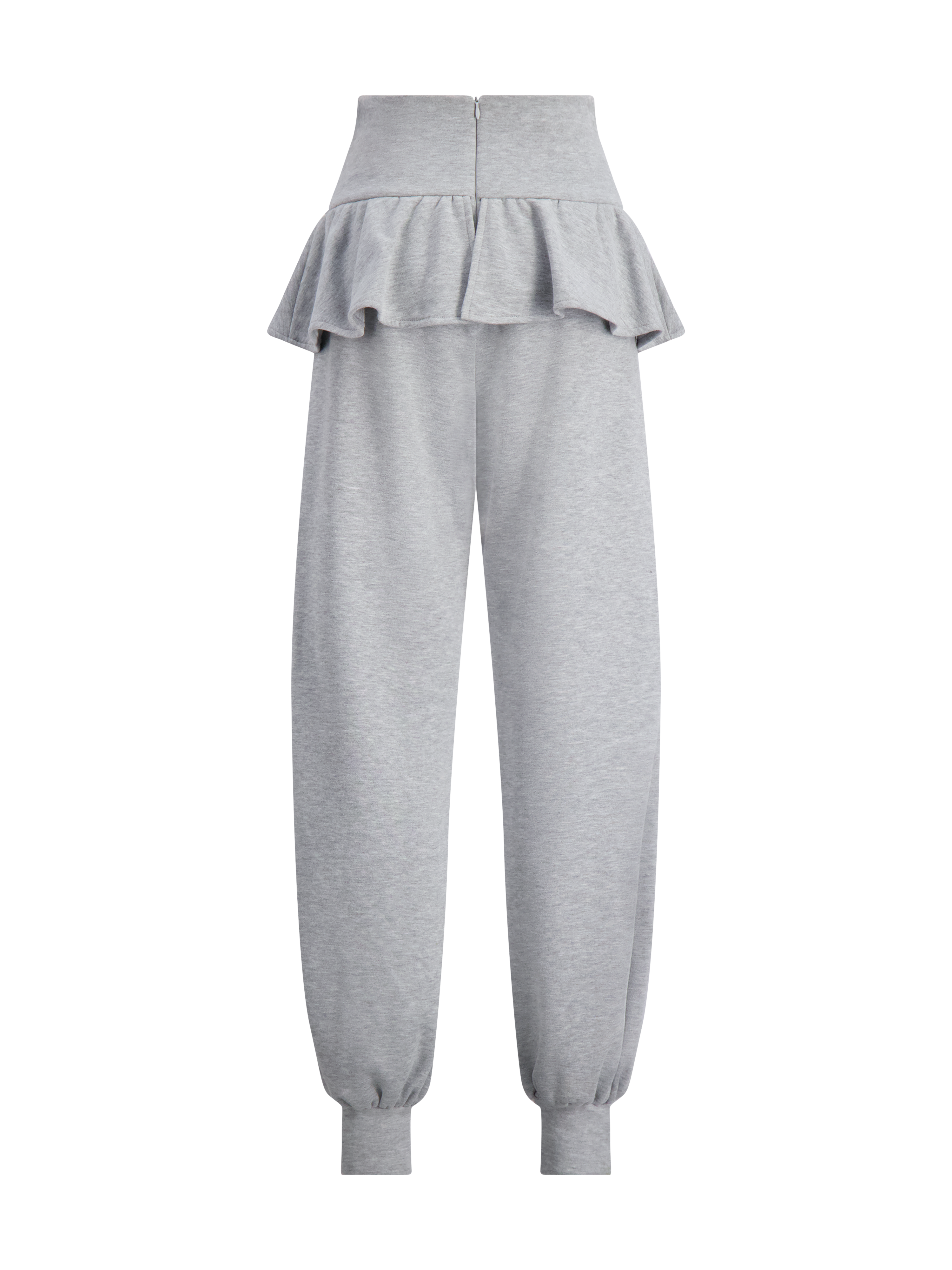 Cecilia Peplum Sweatpants | Grey