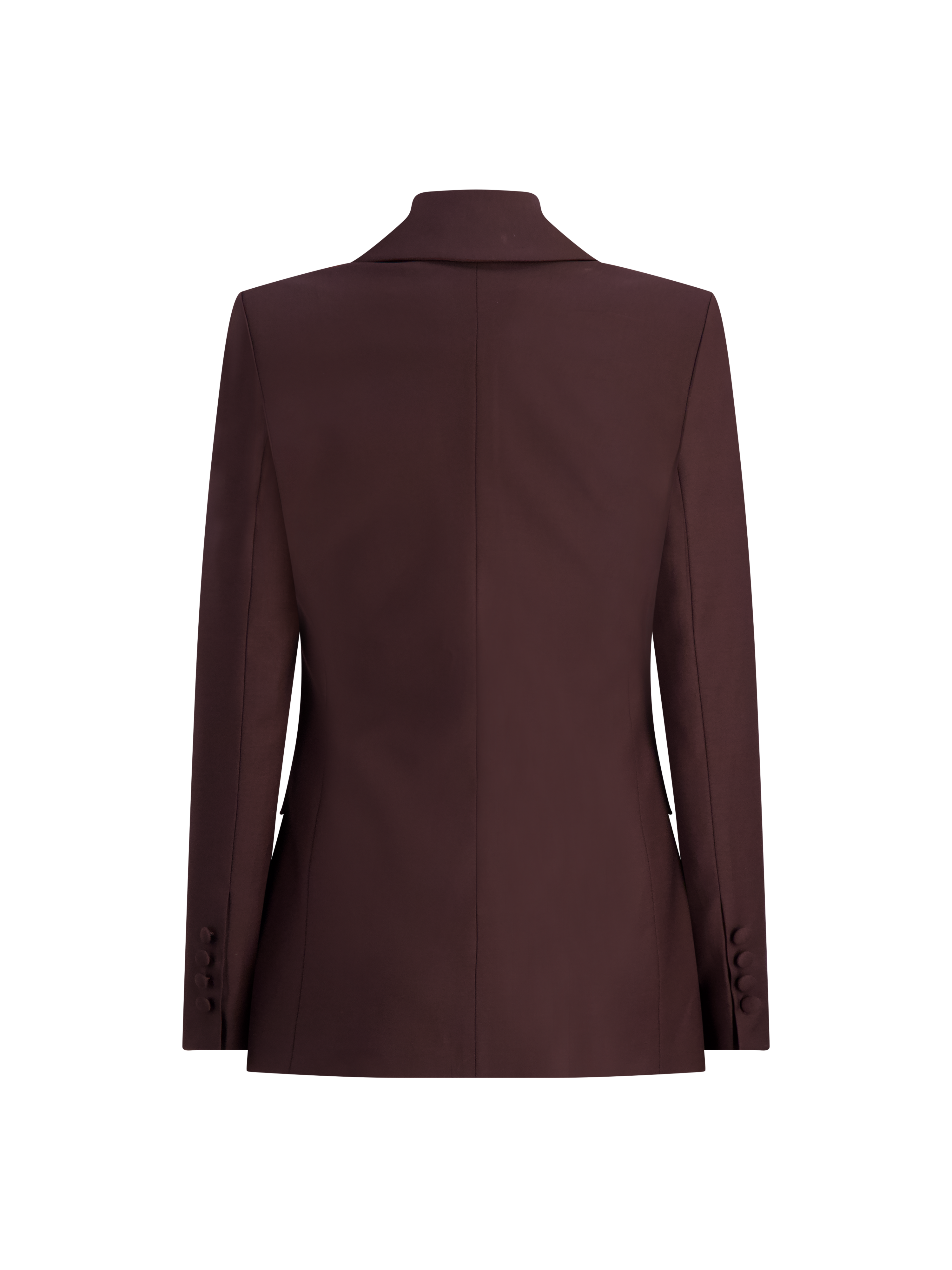 Cecilia Fitted Blazer | Chocolate Brown