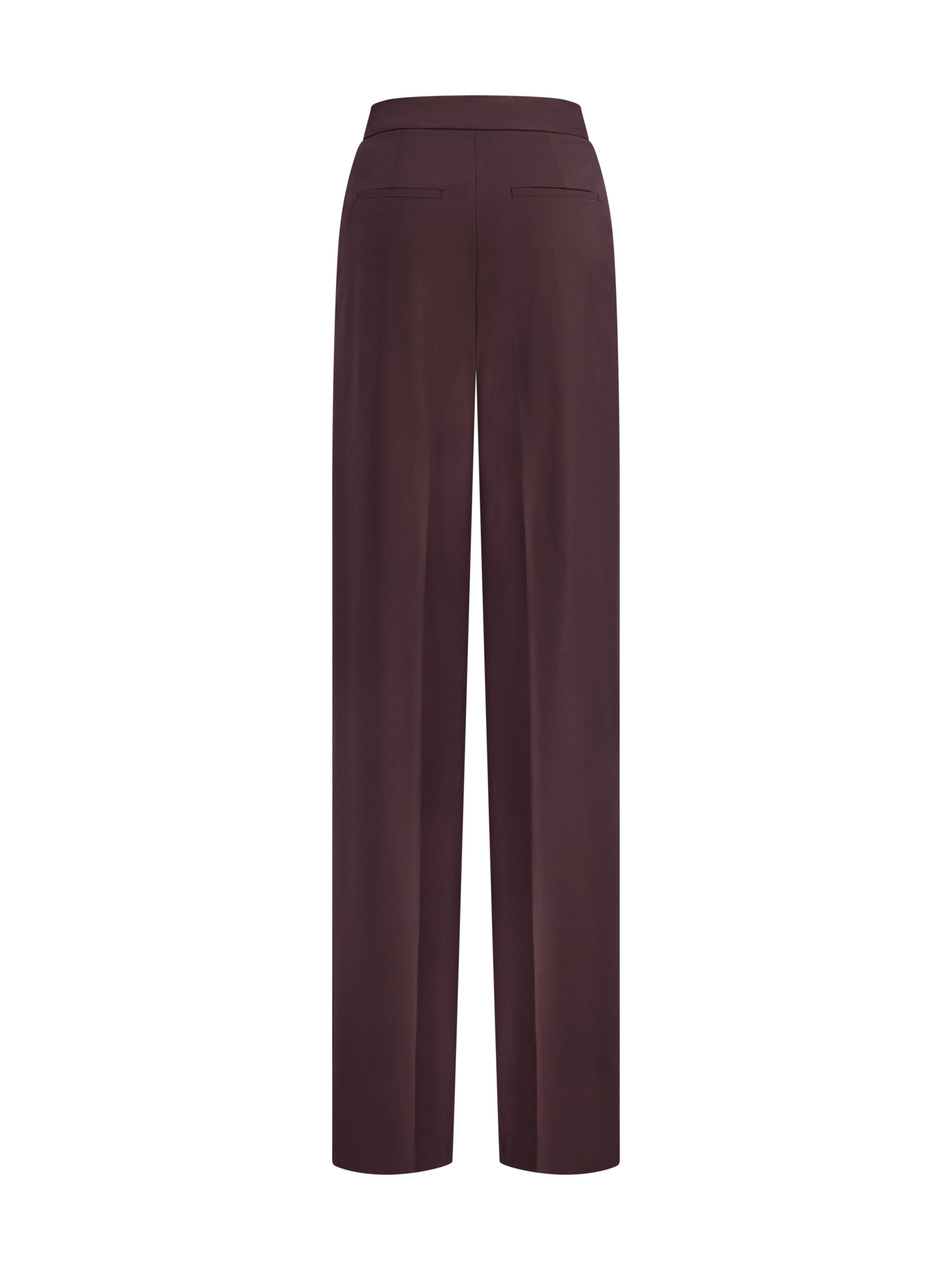 Cecilia Pleated Trouser | Chocolate Brown