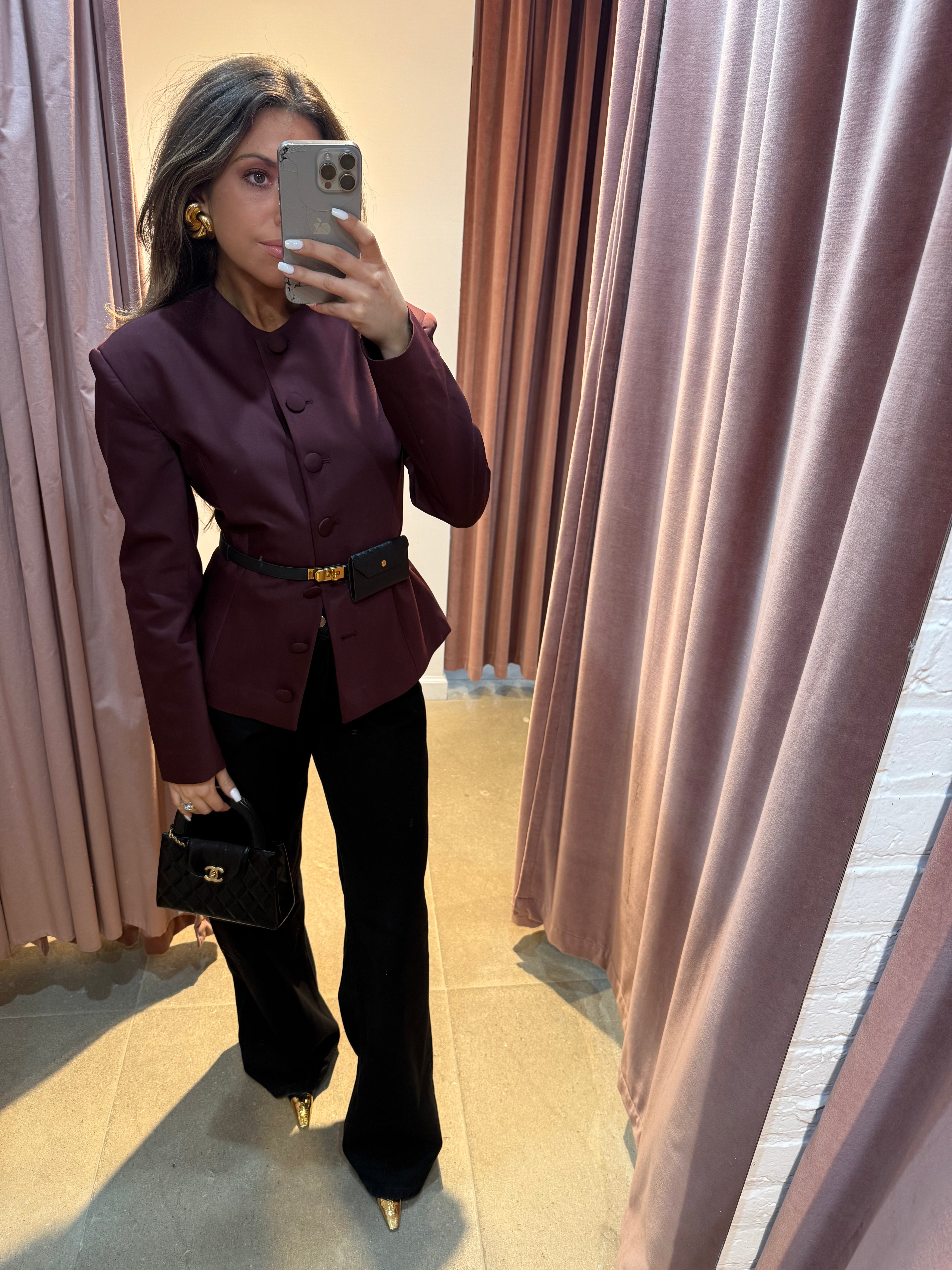 Cecilia Straight Leg Jeans | Black